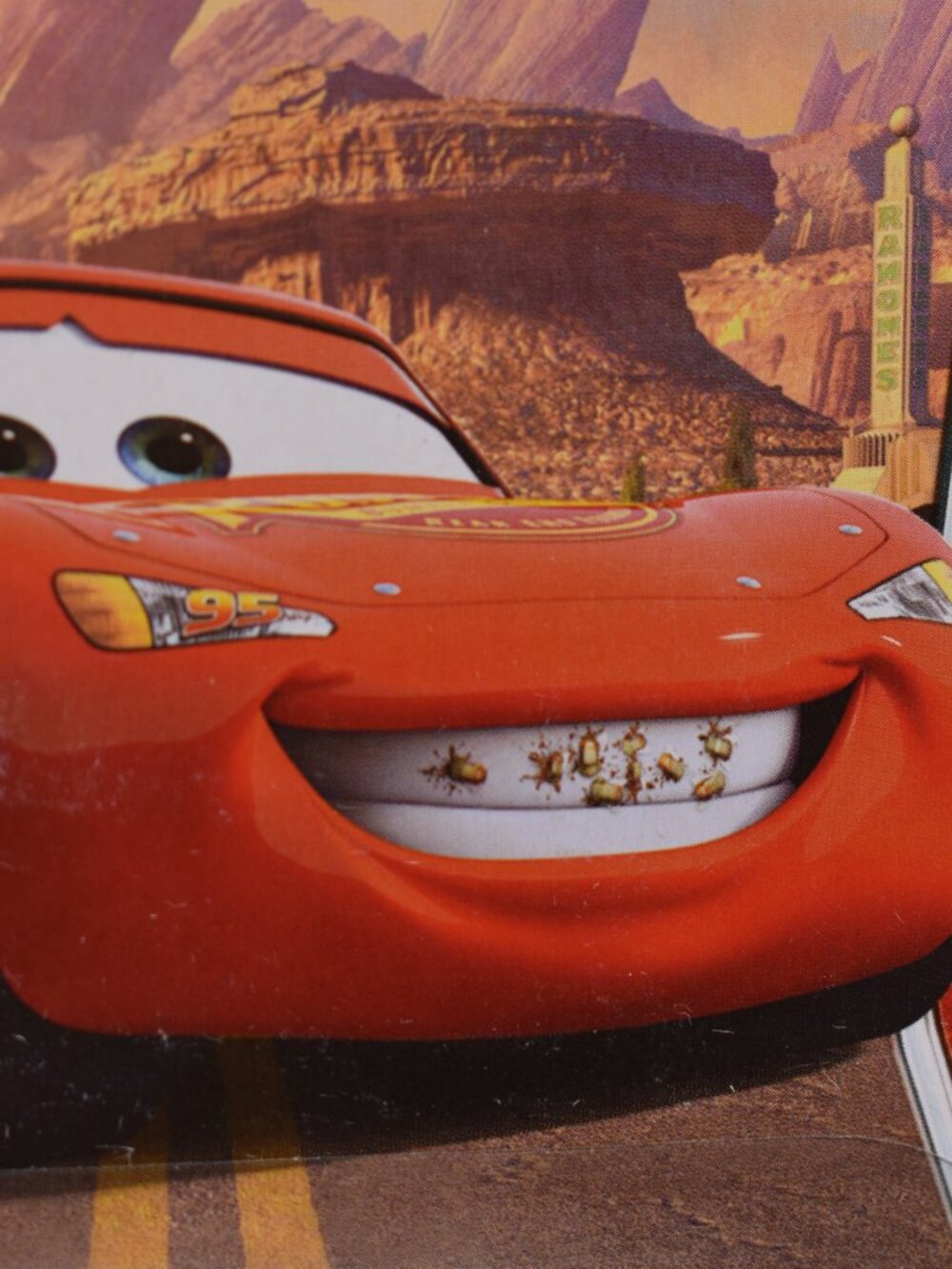 Bug Mouth Lightning McQueen #07 Disney Pixar The World of Cars New - Picture 3 of 7